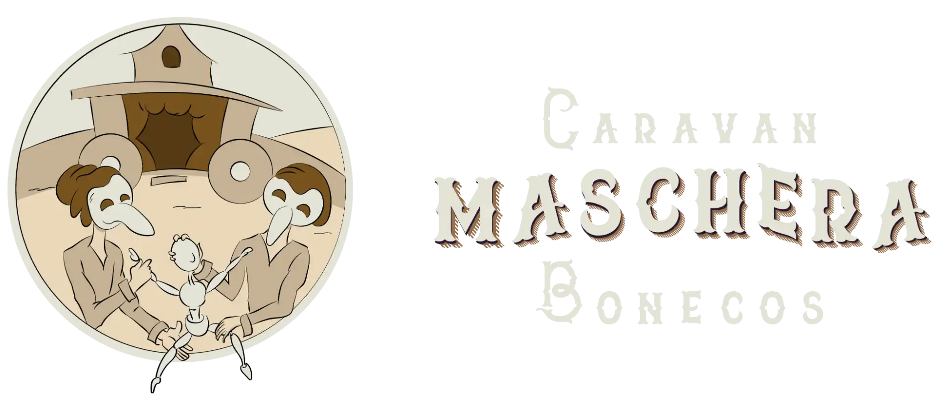 Caravan Maschera Bonecos